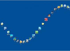 Win7桌面圖標(biāo)怎么隨意擺放？Win7圖標(biāo)無法隨意拖放的解決方法