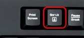 Win10環(huán)境下如何使用scroll lock鍵？