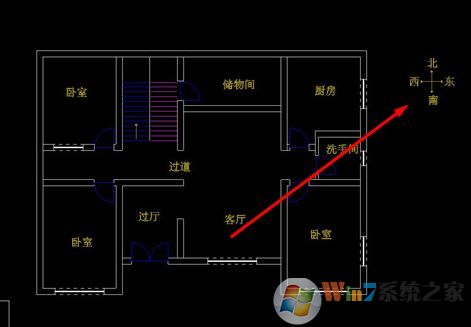 圖紙看方向怎么看？圖紙看方向的操作方法