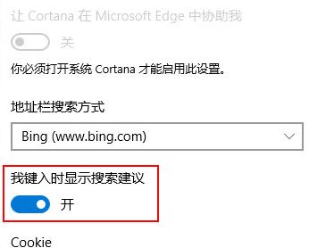 Microsoft Edge搜索建議怎么關(guān)？win10關(guān)閉edge搜索建議的方法