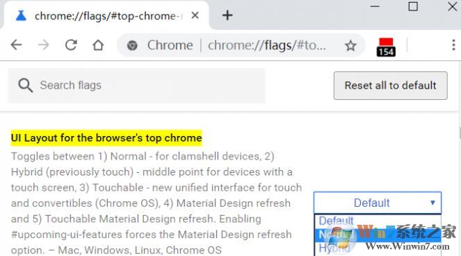 新版Chrome標(biāo)簽欄模糊怎么辦？新版Chrome設(shè)置經(jīng)典界面的方法