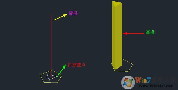 cad掃掠怎么用？cad掃掠功能使用教程
