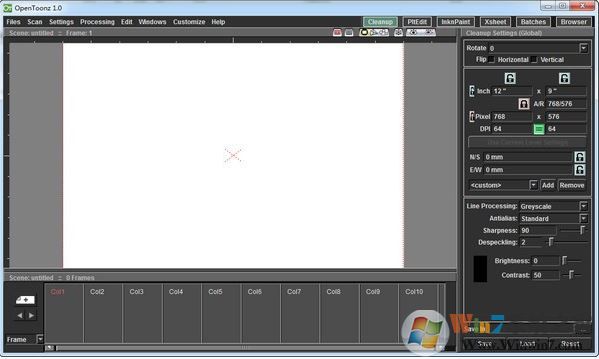 opentoonz中文版下載_opentoonz（動(dòng)畫制作）v1.1.3綠色漢化版