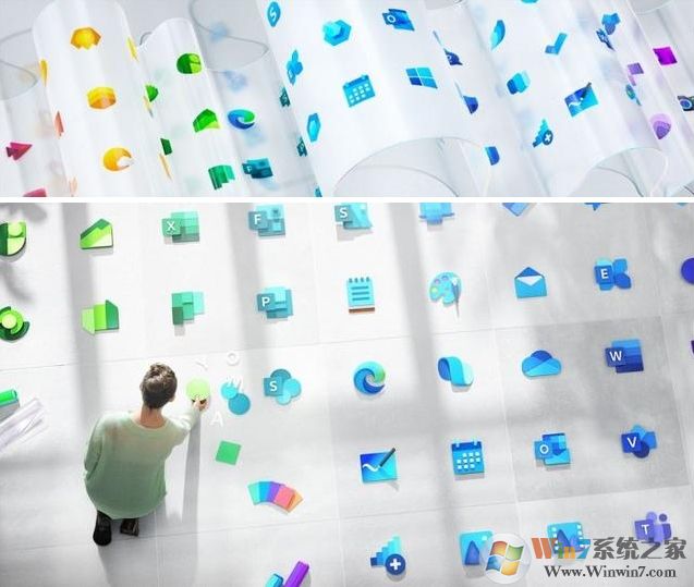 微軟即將更新Win10圖標,100多款應用圖標調整煥然一新！