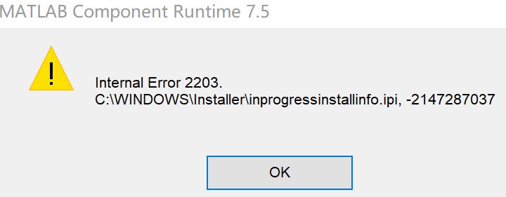 win10系統(tǒng) 無法安裝軟件 錯誤提示：Internal error 2203 該怎么辦？