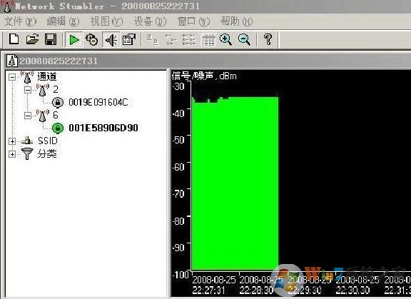 NetStumbler下載_NetStumbler v0.4漢化版(免費(fèi)無線接入點掃描)