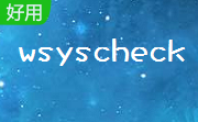 Wsyscheck下載_Wsyscheck v2.0(系統(tǒng)檢測維護(hù)工具)