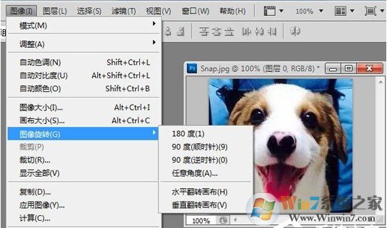ps怎么旋轉(zhuǎn)圖片？Photoshop旋轉(zhuǎn)圖片教程