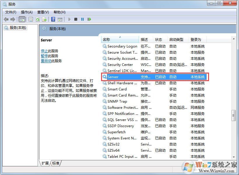 Win7系統(tǒng)提示“工作站服務(wù)沒有啟動”如何解決？