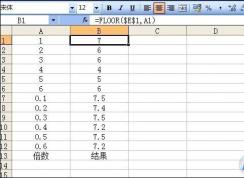 Excel FLOOR函數(shù)怎么用？FLOOR函數(shù)使用教程