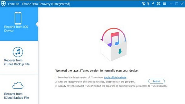 FoneLab iPhone Data Recovery(蘋(píng)果手機(jī)數(shù)據(jù)恢復(fù)軟件)