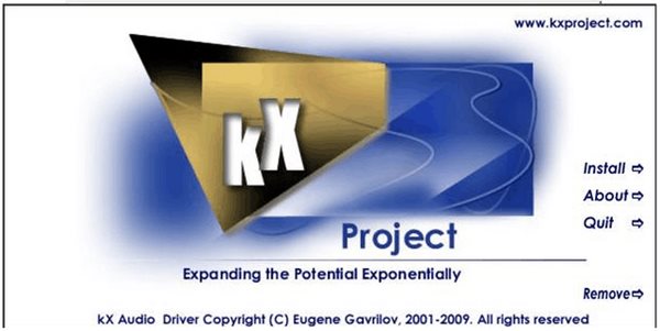 創(chuàng)新聲卡KX驅動 V5.10