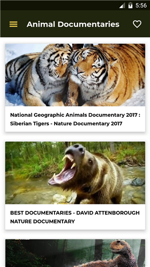 動物紀錄片