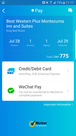 攜程國(guó)際版app