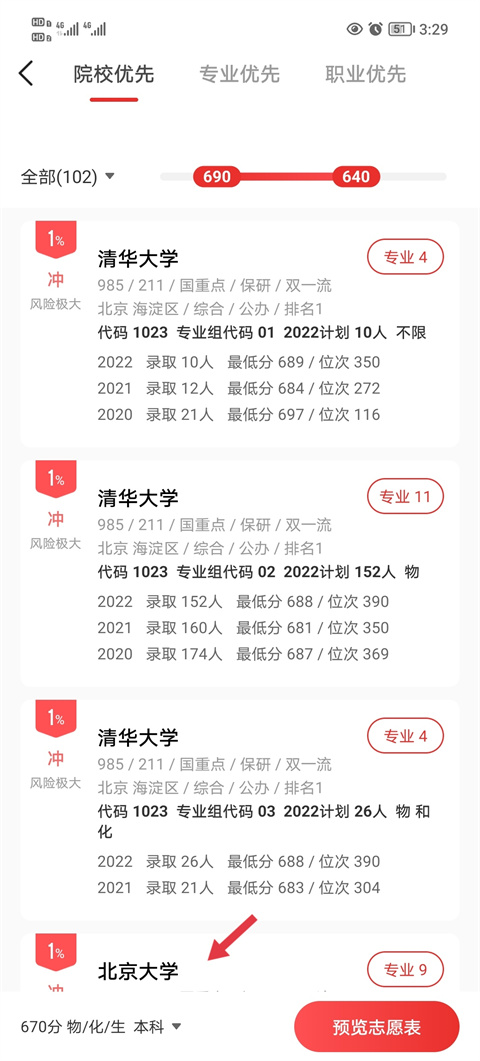 優(yōu)志愿app怎么用？6