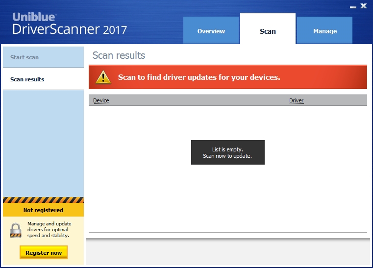 Driverscanner(驅(qū)動(dòng)管理)