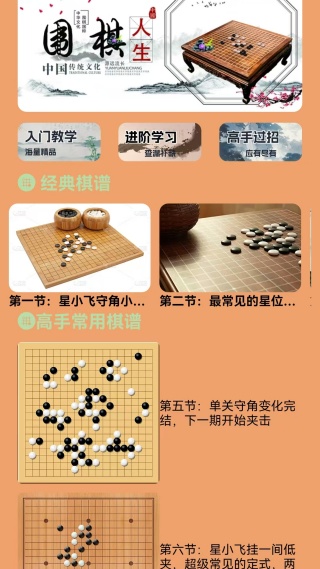 圍棋入門(mén)教學(xué)練習(xí)