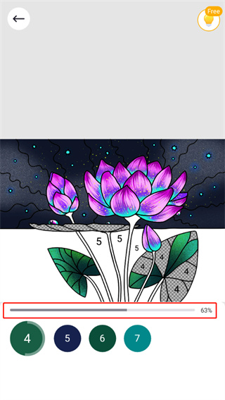 樂涂數(shù)字填色