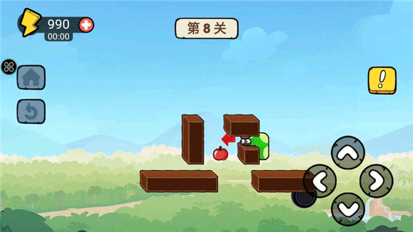 貪吃的蘋果蛇