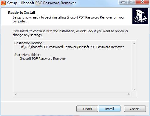 Jihosoft PDF Password Remover(PDF密碼移除工具)