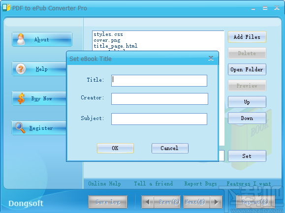 PDF to ePub Converter Pro(PDF轉ePub工具)